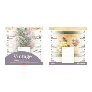 Naptár, fali, mágneses, kétheti, TOPTIMER, vintage 146722796 - Irodaszer