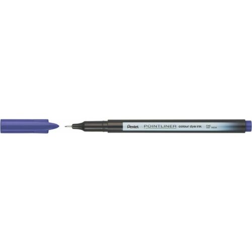 Tűfilc, 0,4 mm, PENTEL "Pointliner", sötétlila 146722817