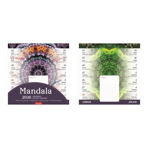 Naptár, fali, mágneses, kétheti, TOPTIMER, mandala 146722986 - Irodaszer