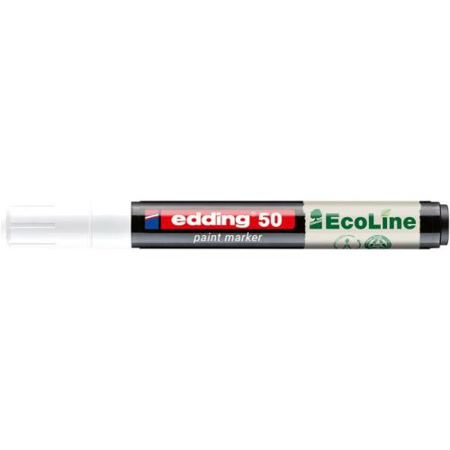 Lakkmarker, 2-3 mm, EDDING "50", fehér 146723022
