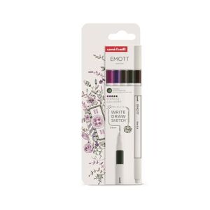 Tűfilc készlet, 0,4 mm, UNI "Emott Vintage", 5 különböző szín 146723036 - Toll & Ceruza