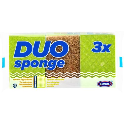 Mosogatószivacs, karcmentes, 3 db, BONUS "Duo" 146723082
