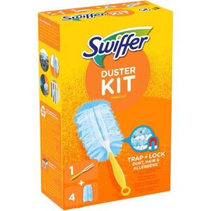 Portörlő készlet, 1 nyél + 4 db utántöltő fej, SWIFFER "Duster" 146723154 - Portörlő