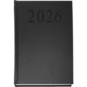Naptár, tervező, A5, napi, 2026, fekete 146723202 - Irodaszer