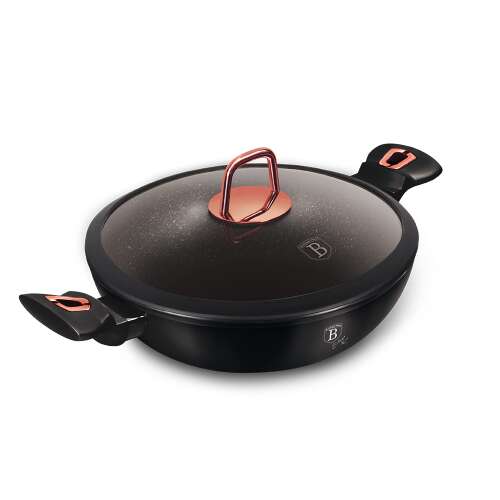 Berlinger Haus Black Rose Collection 30cm Wok with Lid