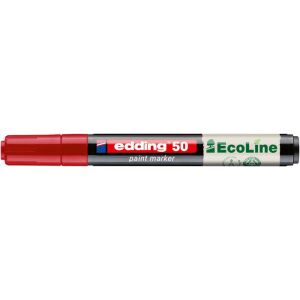 Lakkmarker, 2-3 mm, EDDING "50", piros 146723417 - Lakkmarker