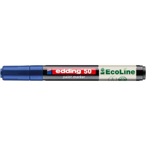 Lakkmarker, 2-3 mm, EDDING "50", kék