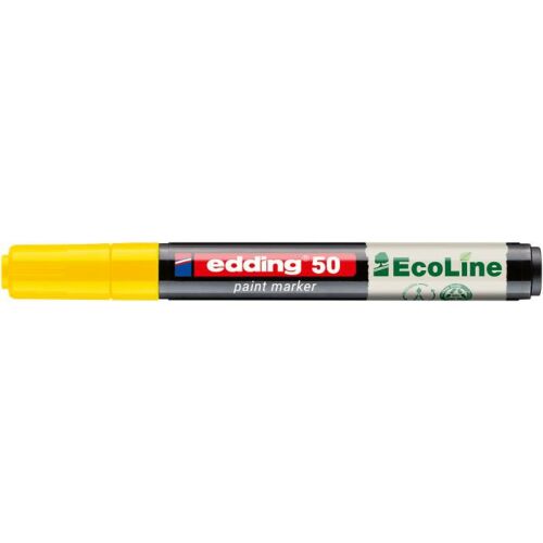 Lakkmarker, 2-3 mm, EDDING "50", sárga 146723431