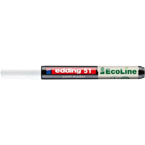Lakkmarker, 1-2 mm, EDDING "51", fehér 146723434