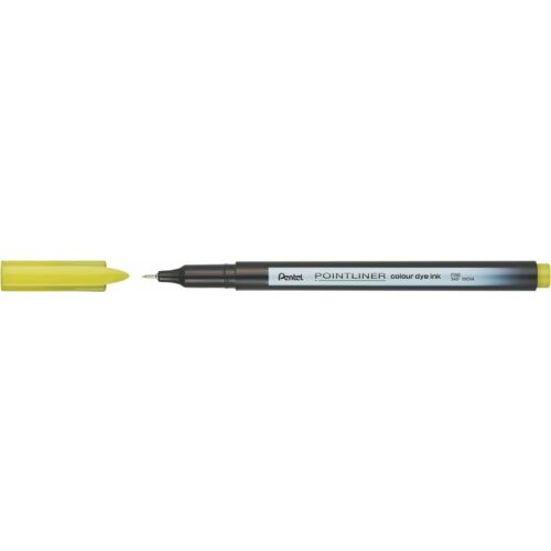Tűfilc, 0,4 mm, PENTEL "Pointliner", limezöld 146723451