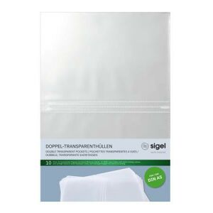Étlaptartó betét, A5, SIGEL, áttetsző 146723480 - Iratrendezés