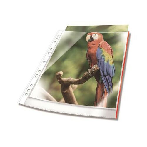 Genotherm, lefűzhető, PP, A4, 80 mikron, DURABLE "Prémium", piros 146723601