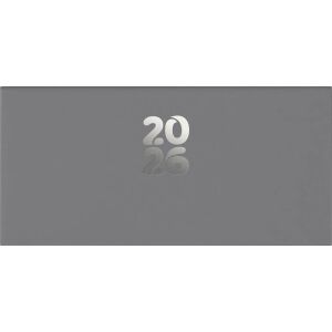 Zsebnaptár, fekvő elrendezésű, DAYLINER, "Pannon", szürke 146723649 - Irodaszer