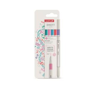 Tűfilc készlet, 0,4 mm, UNI "Emott Candy Pop", 5 különböző szín 146723746 - Toll & Ceruza