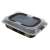 Berlinger Haus BH-7840 baking dish with lid, black, close-up