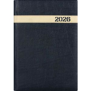 Naptár, tervező, A5, napi, DAYLINER, "The Boss", fekete 146723874 - Irodai kiegészítő