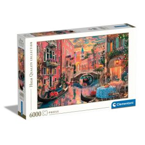 Velence Evening Sunset 6000 db-os puzzle Clementoni 146724520 - Puzzle