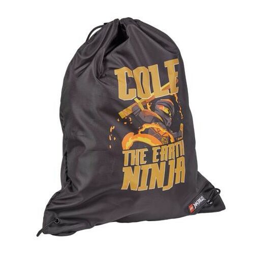 Tornazsák, LEGO "Ninjago Cole", fekete-mintás