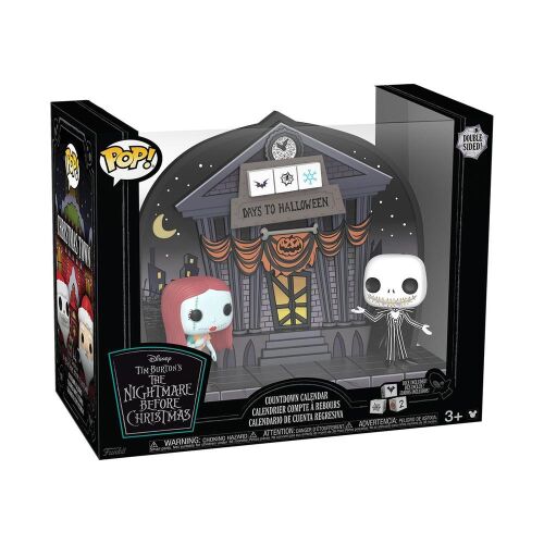 Funko Karácsonyi lidércnyomás / The Nightmare Before Christmas adventi kalendárium – 24 db figura, gyűjtőknek és nagyobb gyerekeknek (2023) 146725061