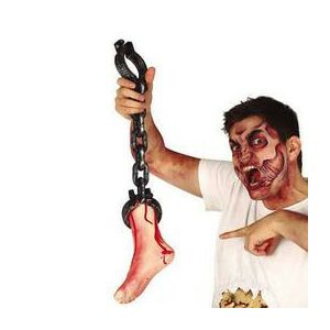 Halloween műlábszár dekoráció vérrel – realisztikus, hátborzongató kiegészítő 146725078 - Halloweeni dekoráció