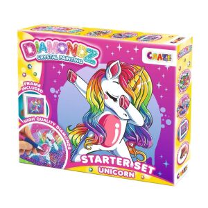 Craze DIAMONDZ - Unikornis kezdő képkészítő szett 146725249 - Craze