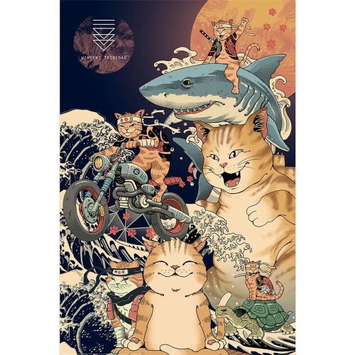 Vincent Trinidad (CATANA MONTAGE) maxi poszter