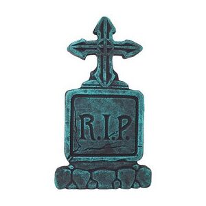 RIP feliratú kereszt sírkő Halloween dekoráció – 42x23 cm 146725582 - Halloweeni dekoráció