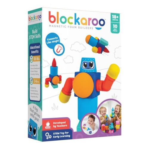 Blockaroo Magnetic Foam Blocks - Small - Robot (10pcs) 146725596