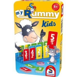 MyRummy Kids fémdobozban (51439) MyRummy Kids 146725598 - Kártyajáték