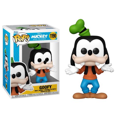 Funko POP! Disney Goofy figura #1190, gyűjthető Goofy vinyl figura a Mickey és barátai meséből - Funko