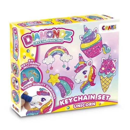 Craze DIAMONDZ - Unikornis kulcstartó szett 146725768