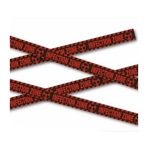 Figyelmeztető kordonszalag Halloweenre – Infection Zone, 6 méter 146725802 - Halloweeni dekoráció