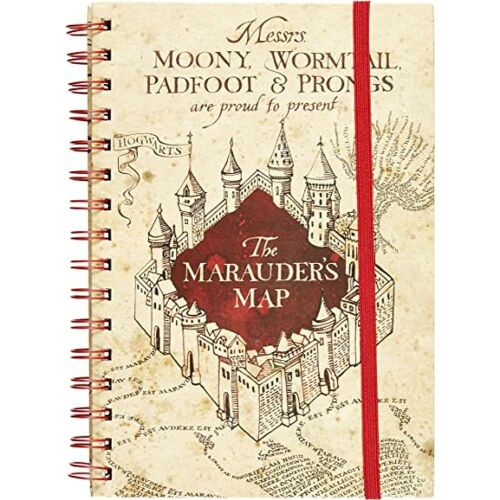 Harry Potter (The Marauders map) A/5 jegyzetfüzet 146725829