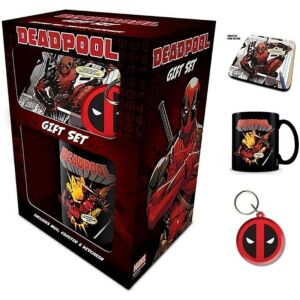 Pyramid DEADPOOL (MERC GOALS) bögre alátét, kulcstartó ajándék szett 146725916 - Ajándék kütyü