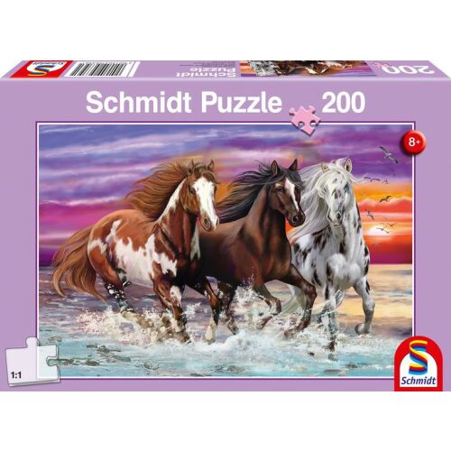 Trio of wild horses, 200 db (56356) Wildes Pferde-Trio 146725942