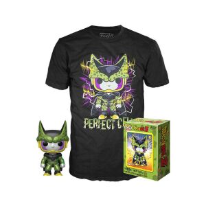Funko Pocket Pop! &amp; Tee: Dragon Ball Z - Perfect Cell figura és póló (XL) 146726146 - Funko