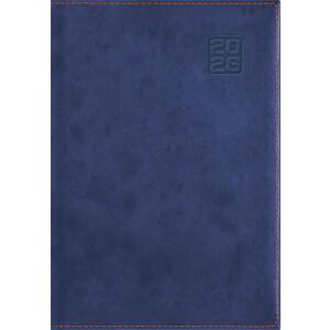 Naptár, tervező, A5, napi, DAYLINER "Square", kék 146726344 - Irodaszer & Írószer