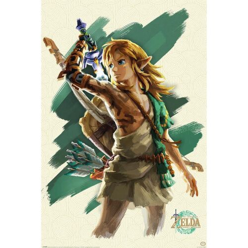 The Legend of Zelda: TEARS OF THE KINGDOM (LINK UNLEASHED) maxi poszter 146726403