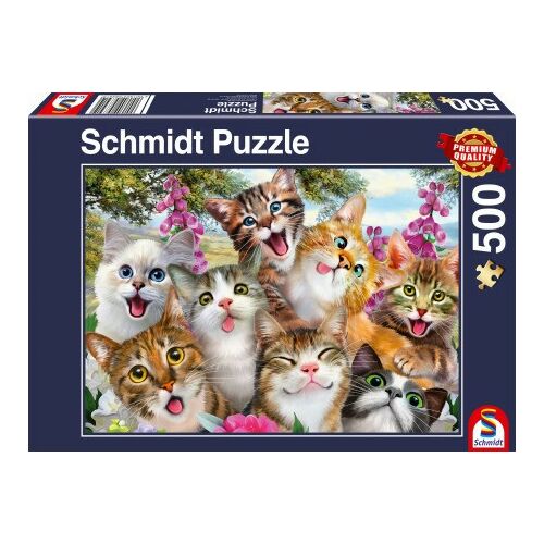 Macska szelfi, 500 db (58391) Katzen-Selfie Cat Selfie