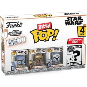 Funko Bitty POP! Star Wars: Mandalorian - Heavy Mandalorian 4PK? figura 146726455 - Játék