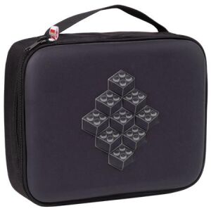 Uzsonnás táska, LEGO "Bricks", fekete-mintás 146726467 - Étel & Ital hordozó