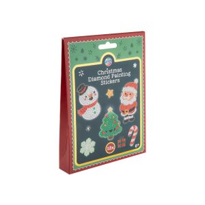 Karácsonyi gyémántfestős díszek – 12 db akasztós kreatív készlet, 6+ éves kortól 146726490 - Grafix
