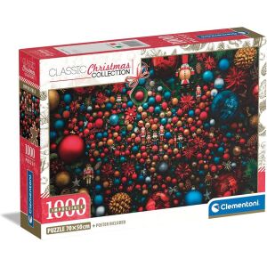 Karácsonyi Impossible 1000 db-os Compact puzzle Clementoni 146726556 - Puzzle