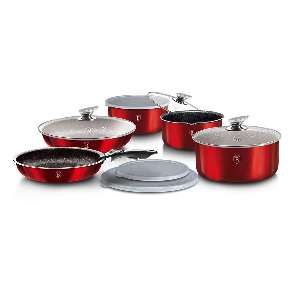 Berlinger Haus BH-1674 Metallic Line Burgundy Edition 12 részes E...