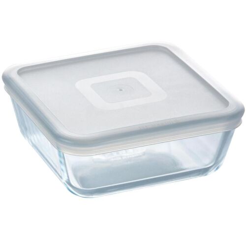 Pyrex Cook&Freeze sütőtál műanyag tetővel 15x15 cm 0.85 l