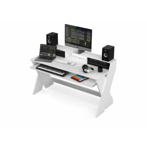 Glorious Sound Desk Pro White Stúdió asztal (fehér) 146727041 - Számítógépasztal