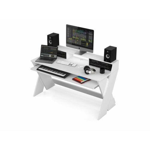 Glorious Sound Desk Pro White Stúdió asztal (fehér) 146727041