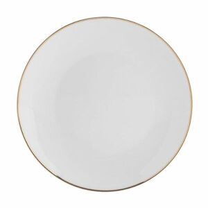 Altom Design Bella Gold porcelán desszertes tányér - 20 cm - fehér/arany 146727145 - Tányér