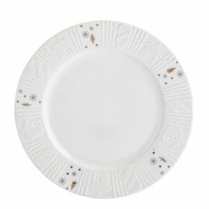 Karácsonyi porcelán desszertes tányér - 20 cm - Winter Glow 146727219 - Tányér
