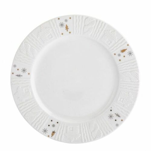 Karácsonyi porcelán desszertes tányér - 20 cm - Winter Glow 146727219